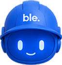 ble., de assistent van assmble, als figuur met helm